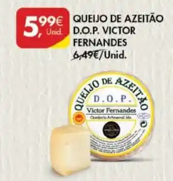 Pingo Doce Queijo de Azeitão D.O.P. Vitor Fernandes promoção