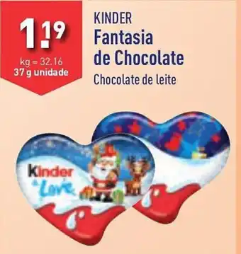 ALDI KINDER Fantasia de Chocolate promoção