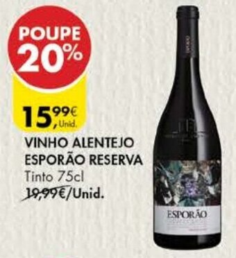 Pingo Doce Vinho Alentejo Esporão Reserva 75cl promoção