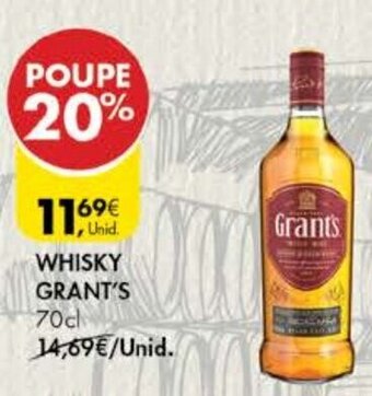 Whisky Grant's 70cl