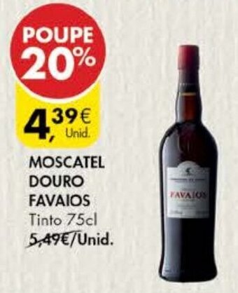 Pingo Doce Moscatel Douro Favaios 75cl promoção
