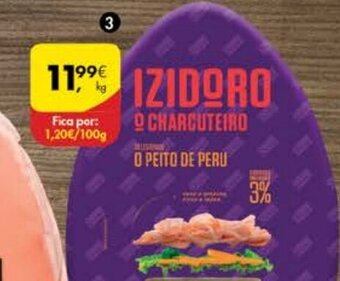 Pingo Doce Peito de Peru Izidoro promoção