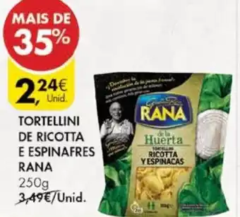 Pingo Doce Tortellini de Ricotta Rana 250g promoção