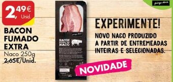 Pingo Doce Bacon Fumado Extra 250g promoção