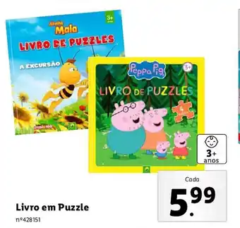 Lidl Livro em Puzzle promoção
