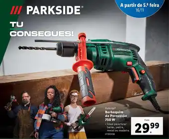 Lidl Parkside Berbequim de Percussão 750W promoção