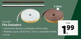 Lidl Parkside Fita Isoladora promoção