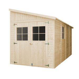 Brico Depôt Galpão jardim 8 m² - h244 x 416 x 218 cm - timbela m340a+m340g promoção