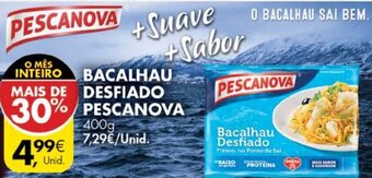 Bacalhau Desfiado Pescanova 400g
