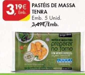 Pingo Doce Pastéis de Massa Tenra 5 Unid promoção