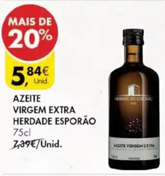 Pingo Doce Azeite Virgem Extra Herdade Esporão 75cl promoção