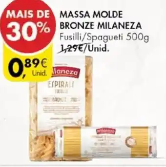 Pingo Doce Massa Molde Bronze Milaneza 500g promoção