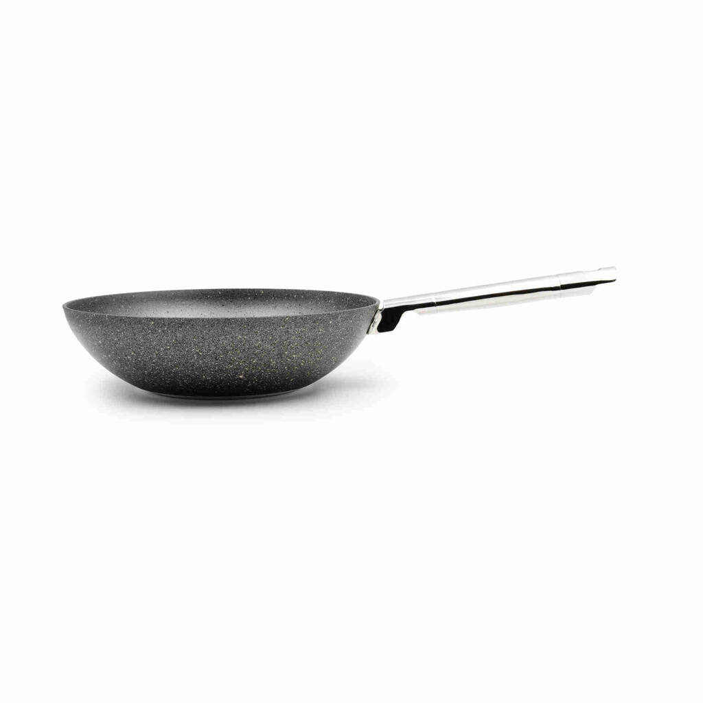 Continente Wok forno 28cm cinza fit promoção