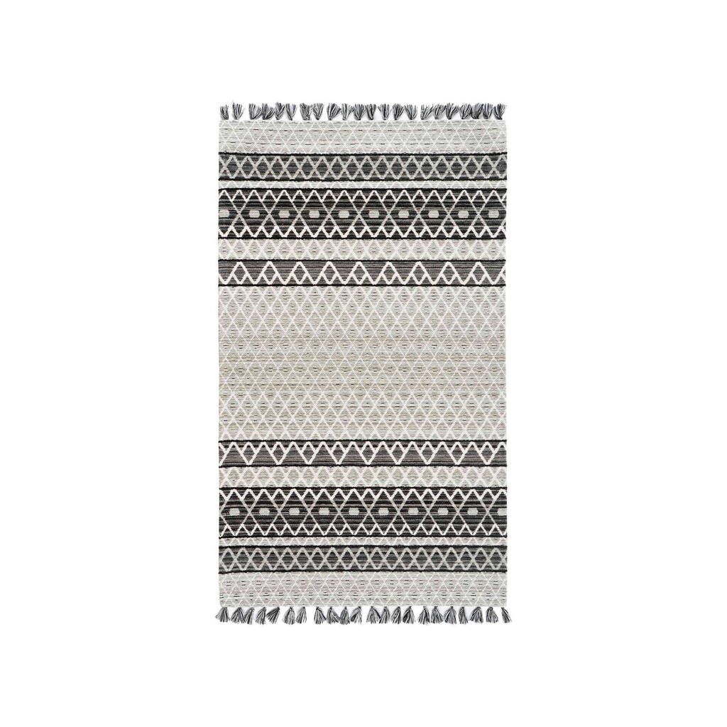 Continente Carpete 120x160cm cinza luma promoção
