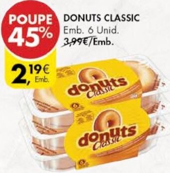 Pingo Doce Donuts Classic 6 Unid promoção