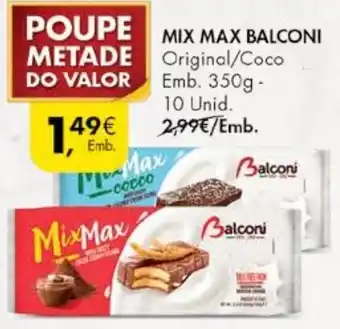 Pingo Doce Mix Max Balconi 350g - 10 Unid promoção