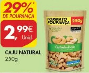 Pingo Doce Caju Natural 250g promoção