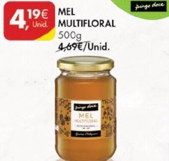 Pingo Doce Mel Multifloral 500g promoção
