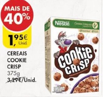 Pingo Doce Cereais Cookie Crisp 375g promoção