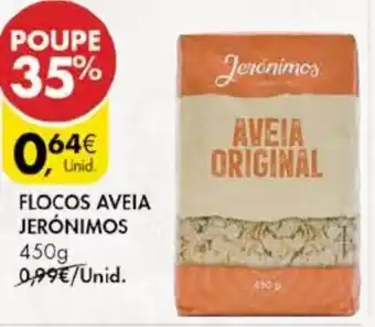 Pingo Doce Flocos Aveia Jerónimos 450g promoção