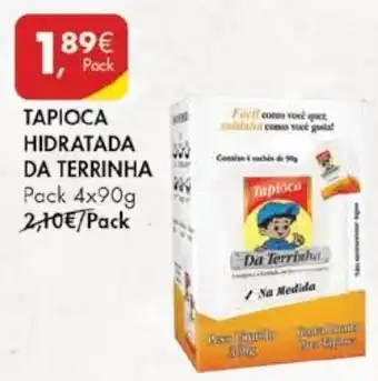 Pingo Doce Tapioca Hidratada da Terrinha 4x90g promoção