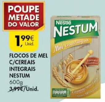 Flocos de Mel C/Cereais Integrais Nestum 600g