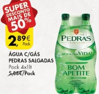 Água C/Gás Pedras Salgadas 4x1lt