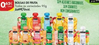 Bolsas de Fruta 90g