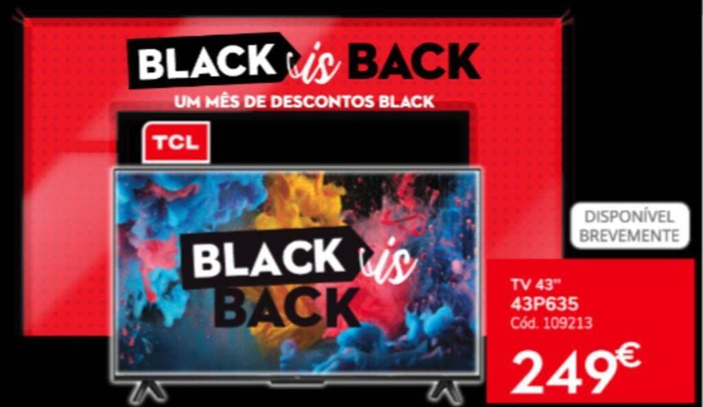 Conforama TV 43" 43P635 promoção