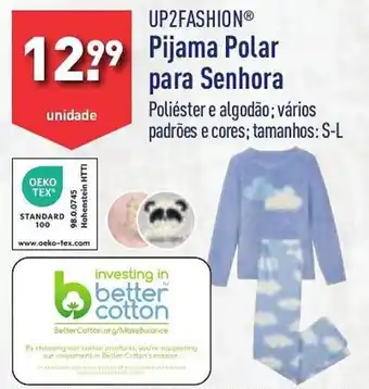 ALDI UP2FASHION Pijama para Senhora promoção
