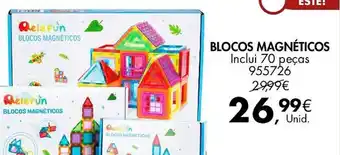 BLOCOS MAGNÉTICOS Inclui 70 peças 955726