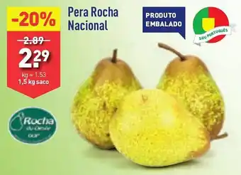 ALDI Pera Rocha Nacional promoção