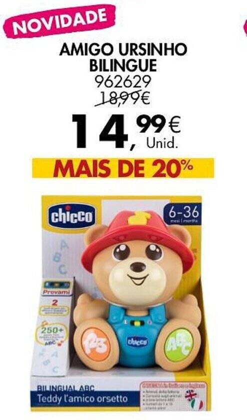 Pingo Doce AMIGO URSINHO BILINGUE promoção
