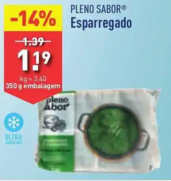 ALDI PLENO SABOR Esparregado promoção