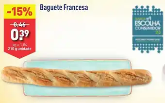 ALDI Baguete Francesa promoção
