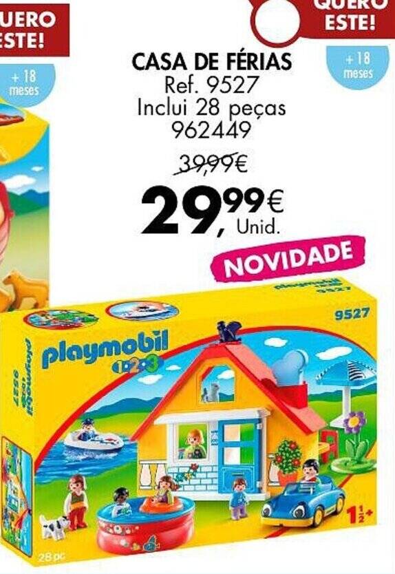 Pingo Doce CASA DE FÉRIAS Ref. 9527 Inclui 28 peças promoção