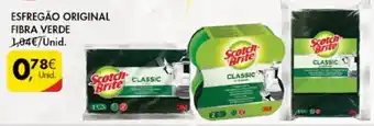 Pingo Doce Esfregão Original Fibra Verde promoção