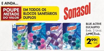 Pingo Doce Blue Active Eucalipto Sonasol 2 Unid promoção