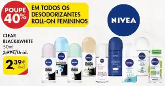 Nivea Clear Black & White 50ml
