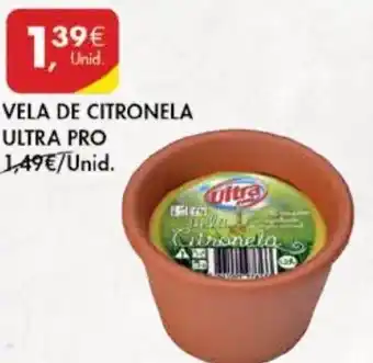 Pingo Doce Vela de Citronela Ultra Pro promoção