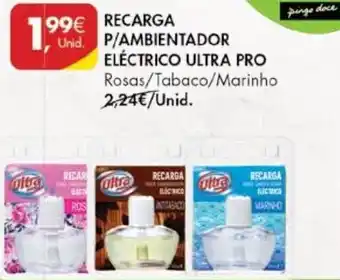 Pingo Doce Recarga P/Ambientadora Eléctrico Ultra Pro promoção