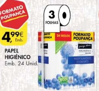 Pingo Doce Papel Higiénico 24 Unid promoção