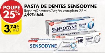 Pingo Doce Pasta de Dentes Sensodyne 75ml promoção