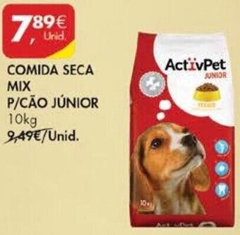 Pingo Doce Comida Seca Mix P/Cão Júnior 10kg promoção