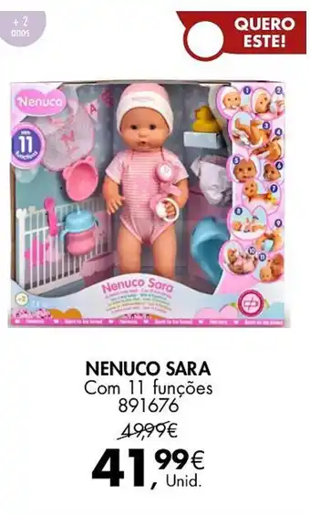 Pingo Doce NENUCO SARA Com 11 funções 891676 promoção