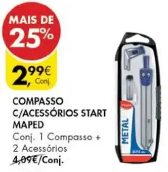 Compasso C/Accessórios Start Maped