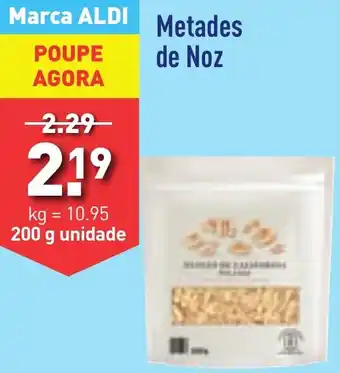 ALDI Metades de Noz promoção