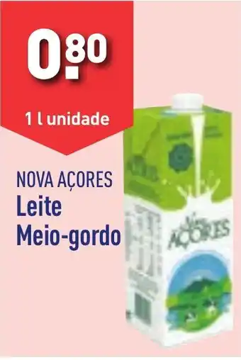 ALDI NOVA AÇORES Leite Meio-gordo 1 L unidade promoção