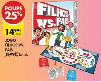 Pingo Doce Jogo Filhos VS. Pais promoção
