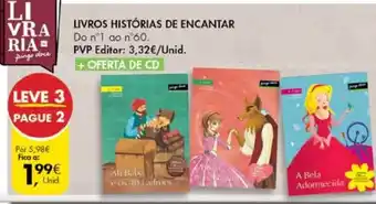 Livros Histórias de Encantar